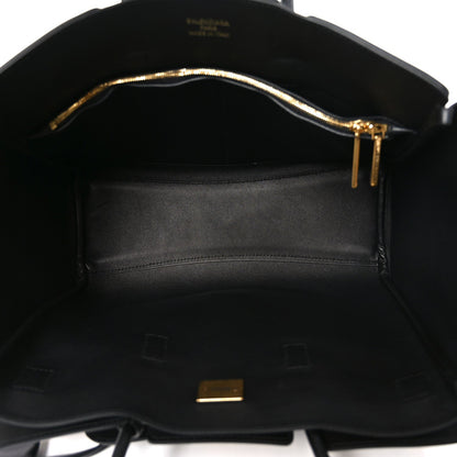 Smooth Calfskin Small Bel Air Carry All Bag Black