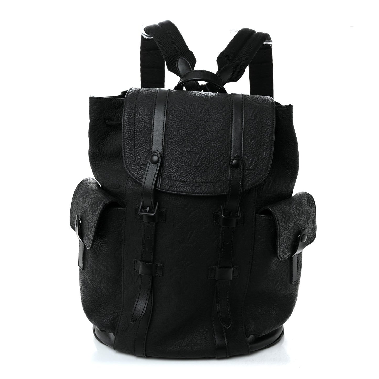 Taurillon Monogram Christopher PM Backpack Black