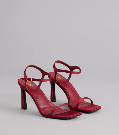 Sultry Steps Stiletto Heels