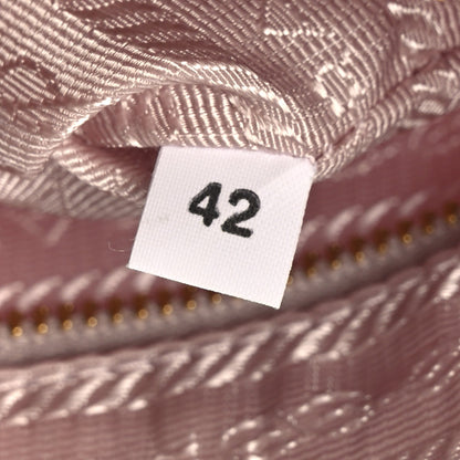 Re-Nylon Saffiano Mini Re-Edition 2005 Bag Alabastro