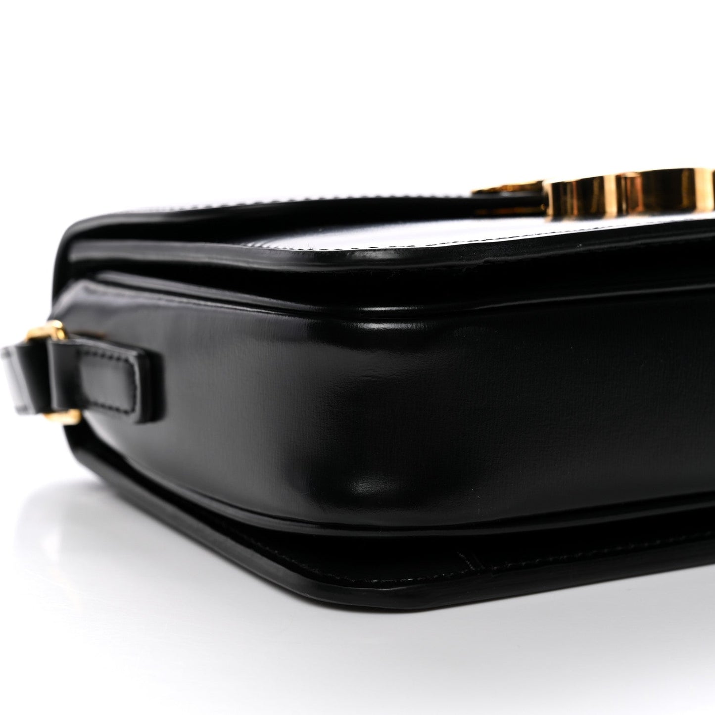Shiny Calfskin Teen Triomphe Black