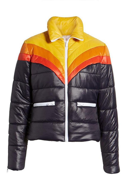 Chaqueta arcoíris para mujer