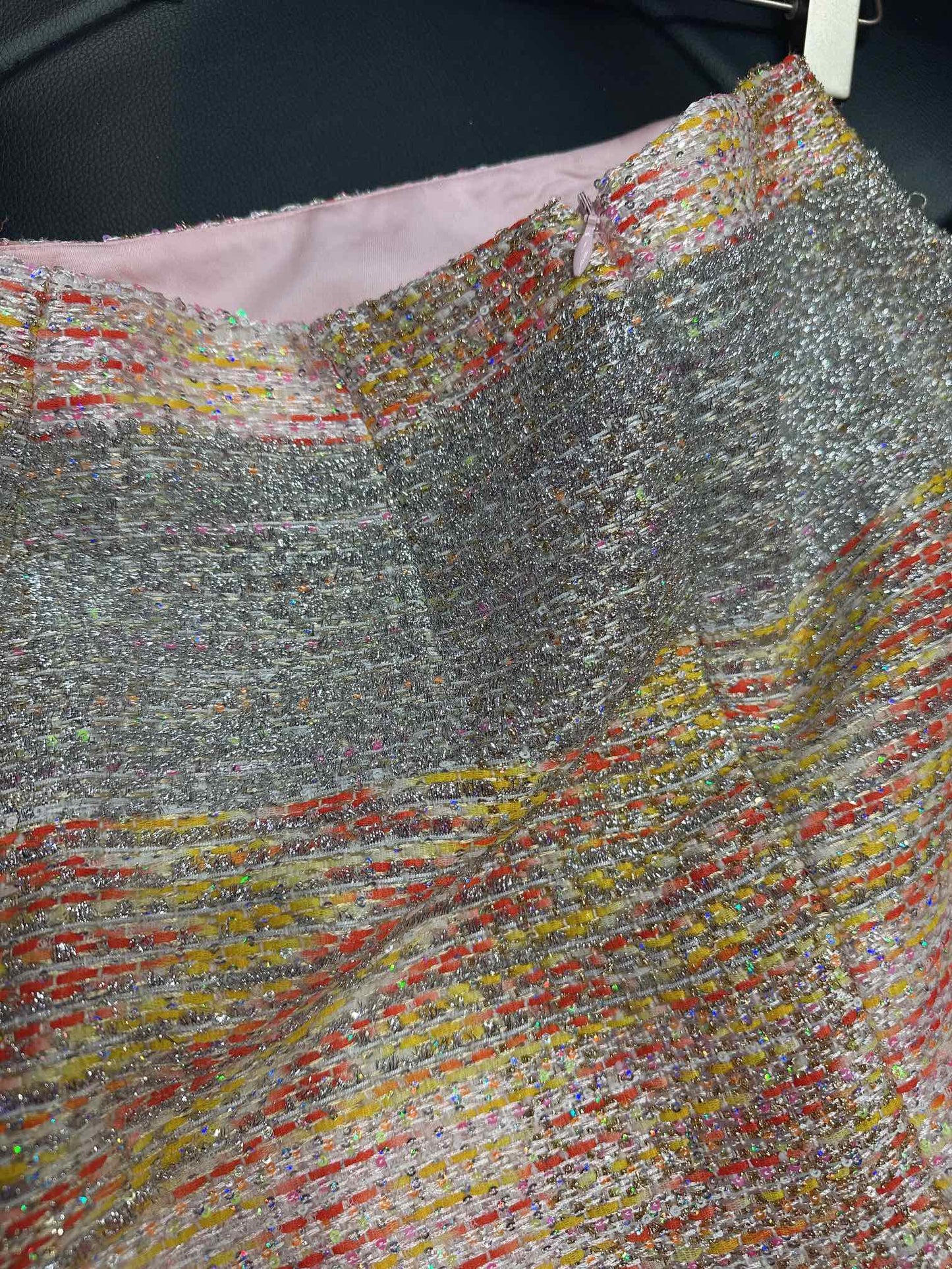 CC 25Ss Suit Jacket and Skirt Colorful Cotton