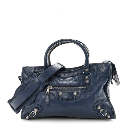 Agneau Giant 12 Silver Hardware S City Bleu Roi