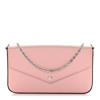 Epi Pochette Felicie Rose Ballerine