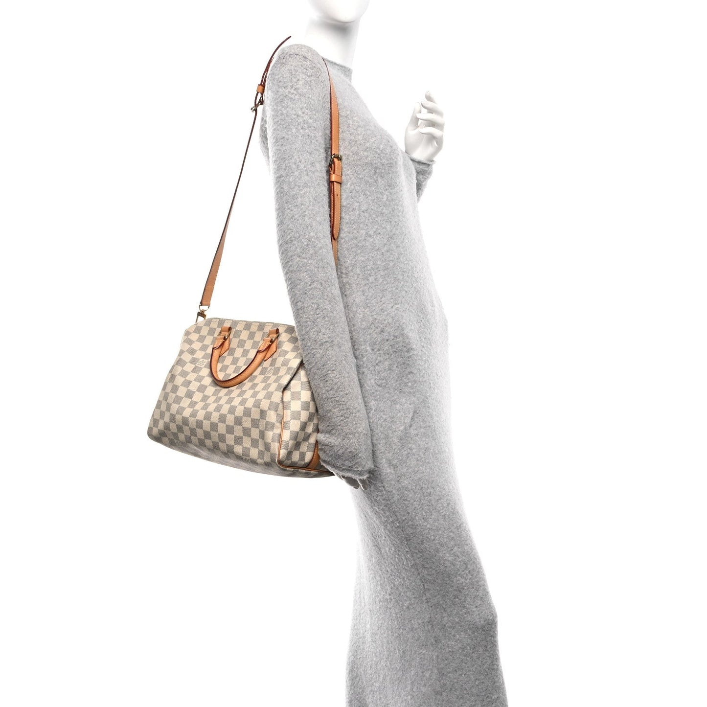 Damier Azur Speedy Bandouliere 30