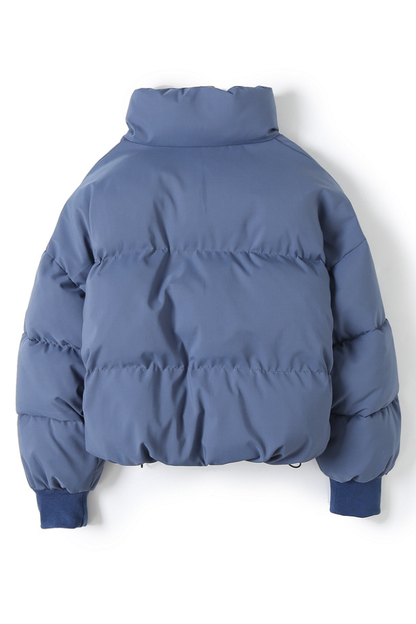 Chaqueta corta de algodón holgada, elegante y versátil 