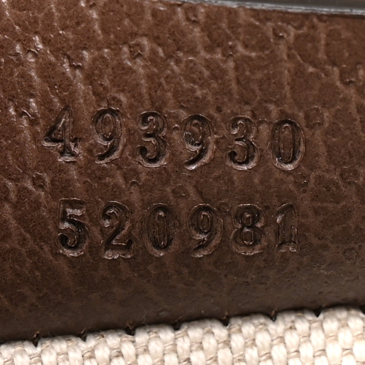 GG Supreme Monogram Neo Vintage Web Belt Bag Brown