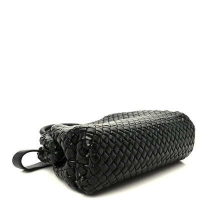 Nappa Intrecciato Small Padded The Handle Tote Black
