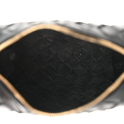 Nappa Intrecciato Mini Loop Camera Bag Black