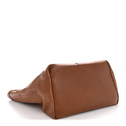 Calfskin Y Tote Brick