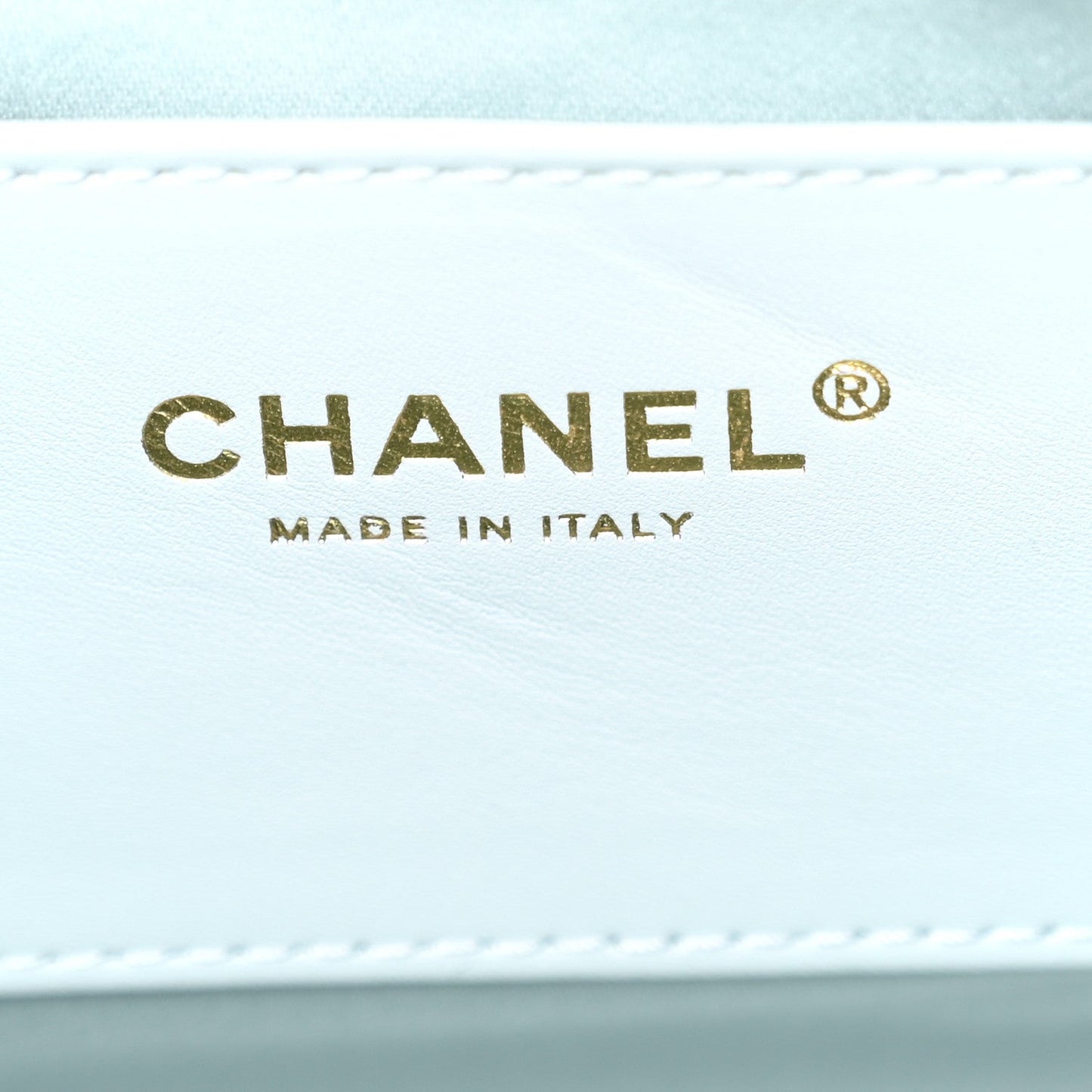 Caviar Quilted Small Chanel 25 Handbag Light Blue