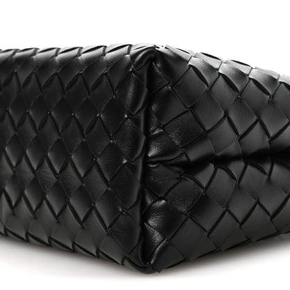 Nappa Intrecciato Small Andiamo Shoulder Bag Black