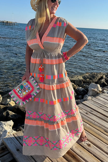 Vestido maxi bohemio