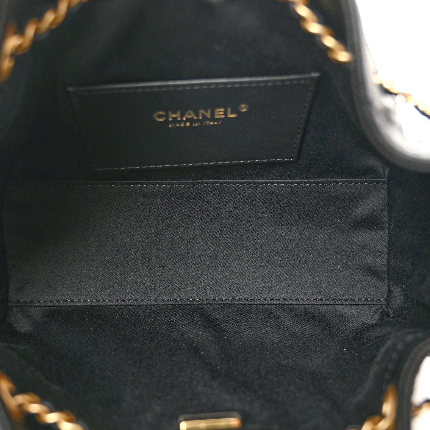 Caviar Quilted Mini Chanel 25 Handbag Black