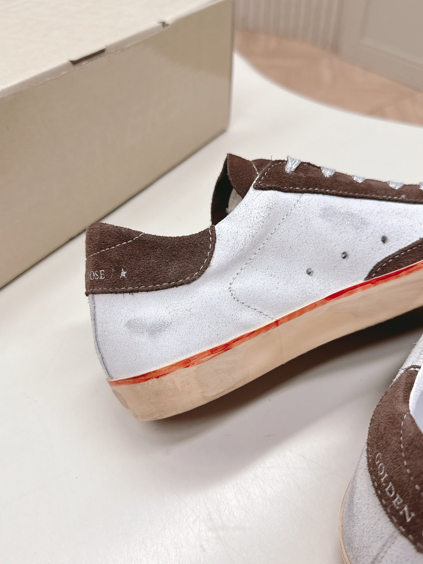 Golden Goose 2025 Sneaker Brown mix White Suede 426911
