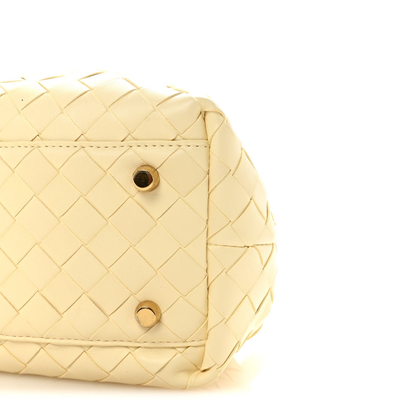 Nappa Intrecciato Mini Bauletto Camomile