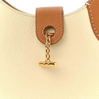 Grained Calfskin Mini Bobbin Wheat