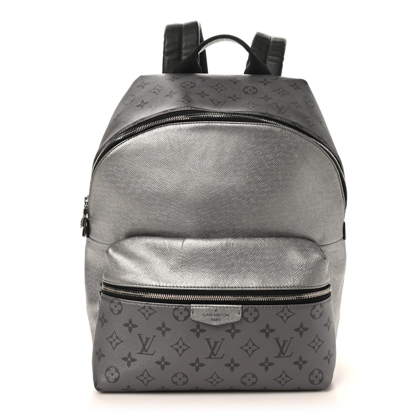 Monogram Taiga Discovery Backpack PM Silver