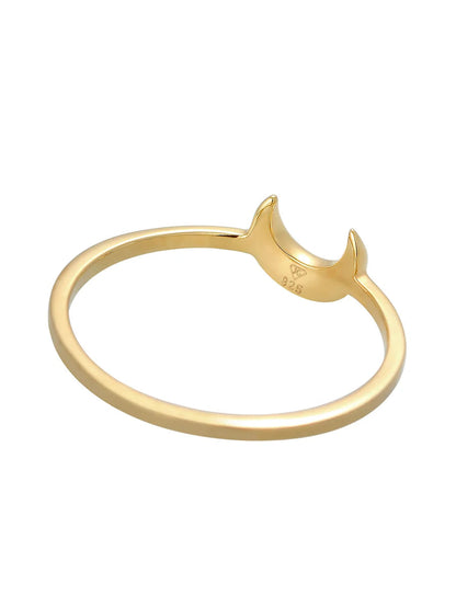 Anillo de luna creciente 