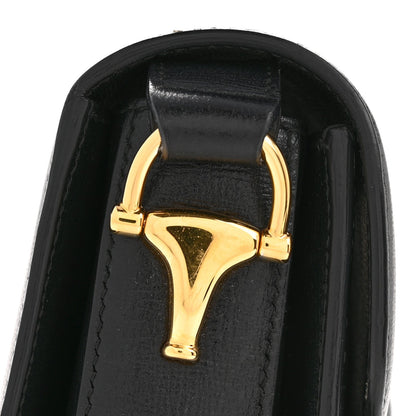 Azalea Calfskin Horsebit 1955 Shoulder Bag Black