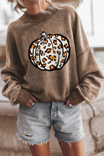 Sudadera lavada con hombros caídos