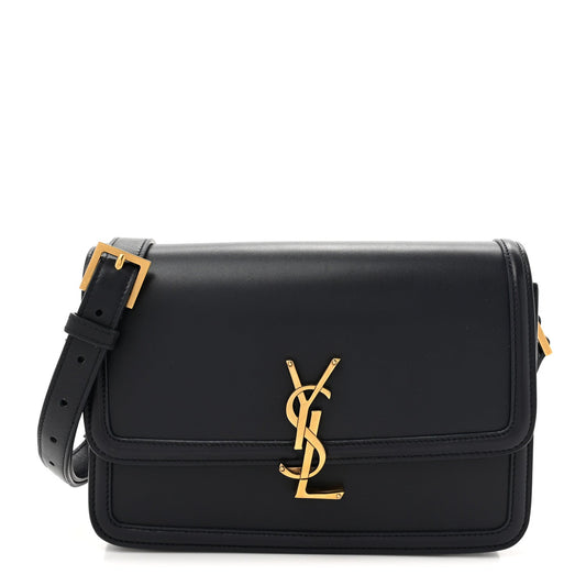 Box Calfskin Monogram Medium Solferino Satchel Deep Marine