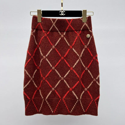 CHANEL 25S SET KNIT VEST STYLE 256