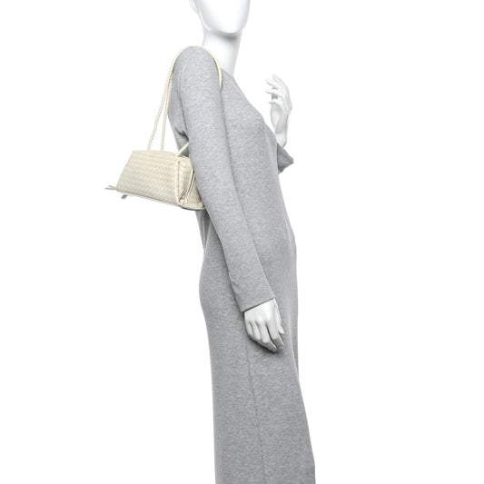 Nappa Intrecciato Tokyo Top Handle Bag Sea Salt