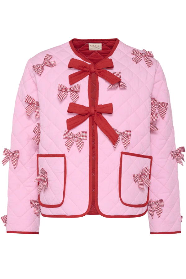 Chaqueta estampada de manga larga 