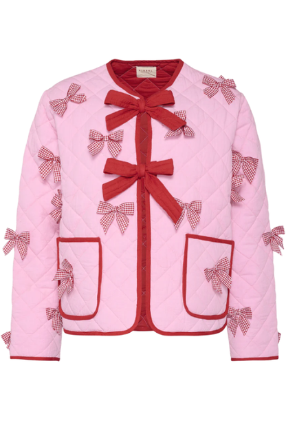 Chaqueta estampada de manga larga 