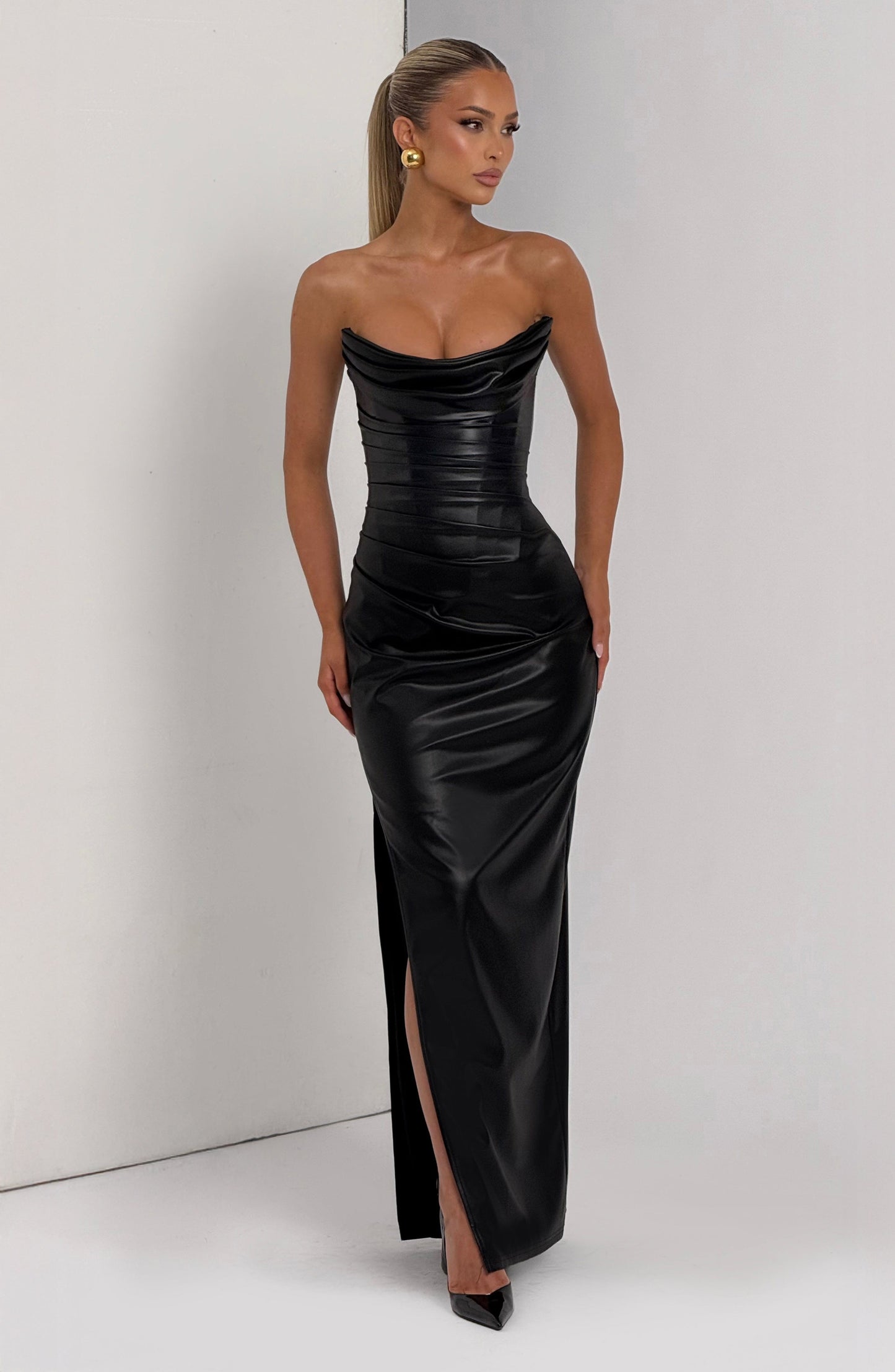 Alba Maxi Dress - Black