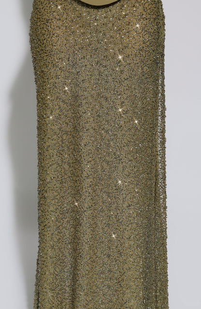 Allaire Maxi Skirt - Sage