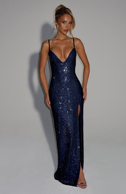 Ashton Maxi Dress - Navy