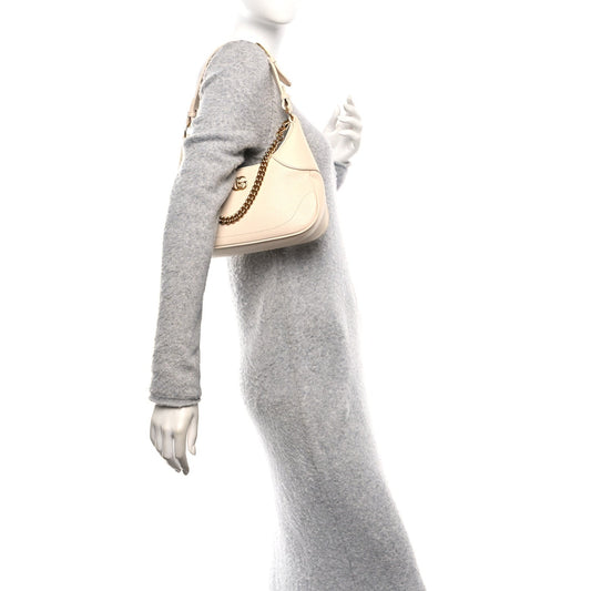 Goatskin Small Aphrodite Shoulder Bag Skin Rose