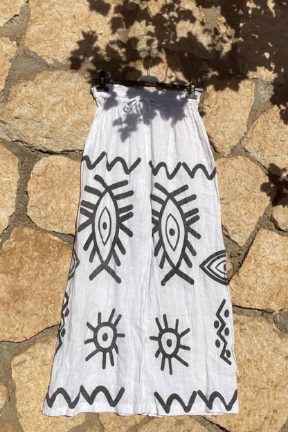 Pantalones de lino Cleo 