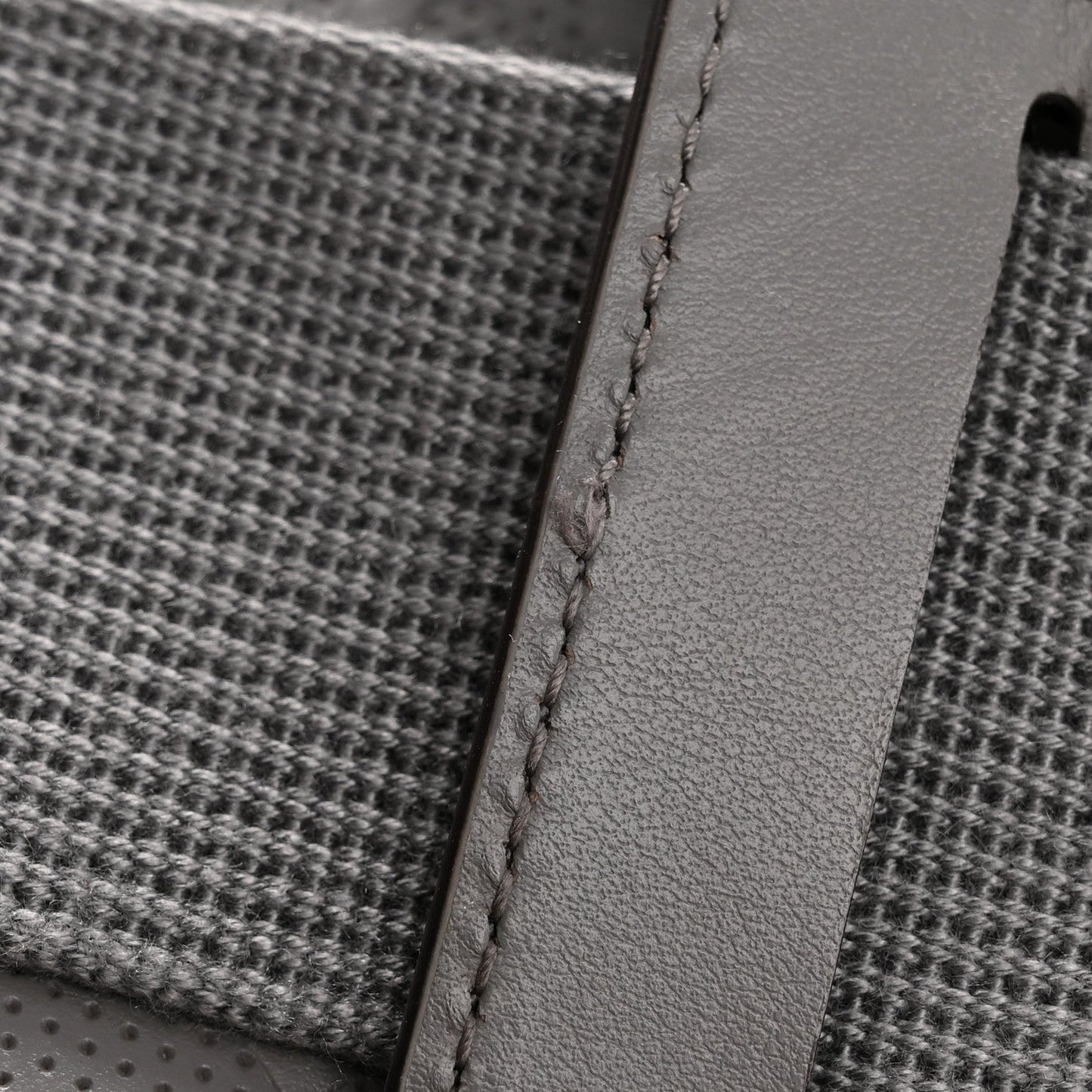 Calfskin GG Tennis Embossed Duffle Bag Grey