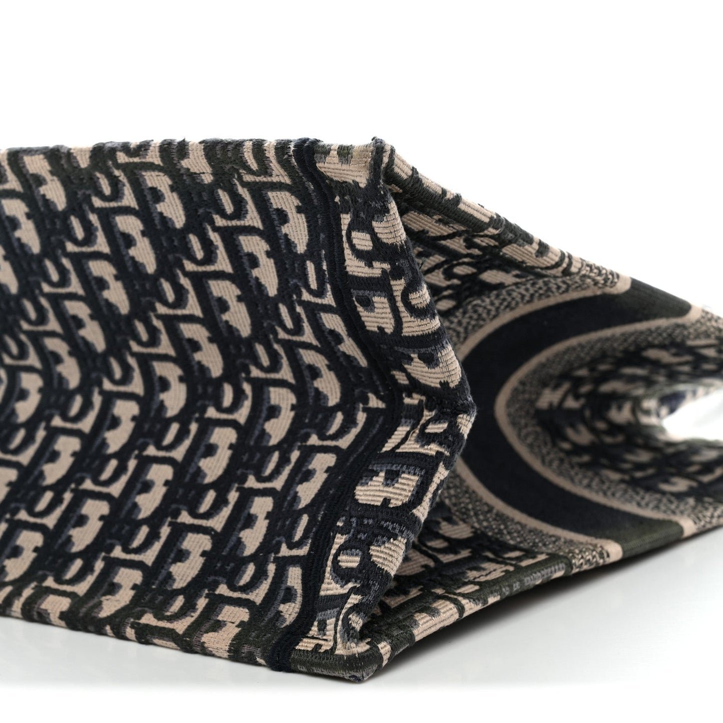 Oblique Medium Book Tote Blue Multicolor