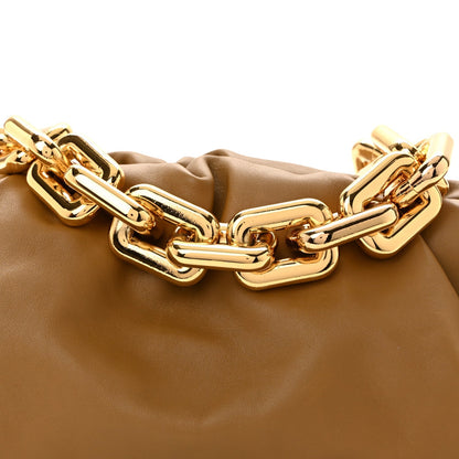 Calfskin The Pouch Chain Moutarde