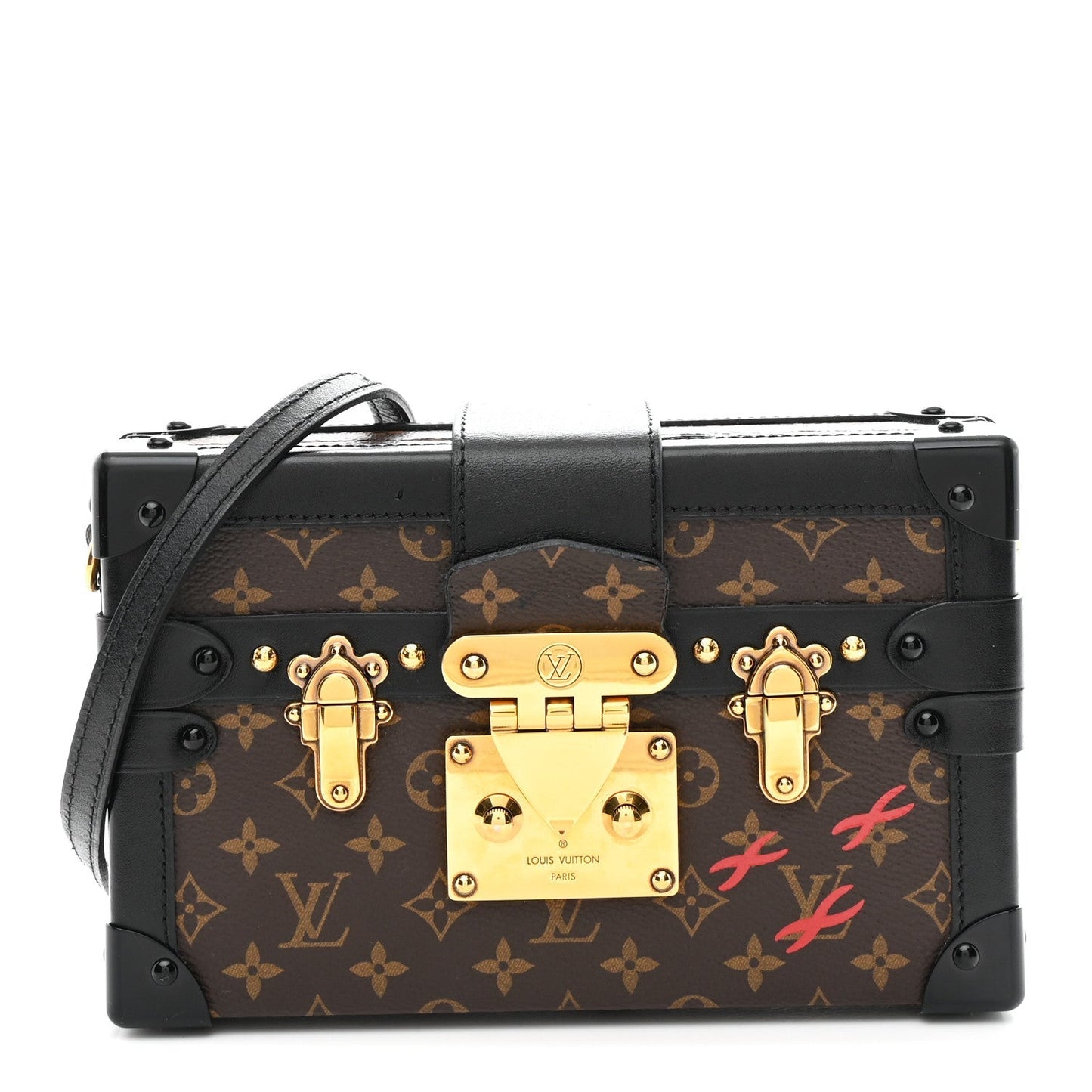 Monogram Petite Malle Black