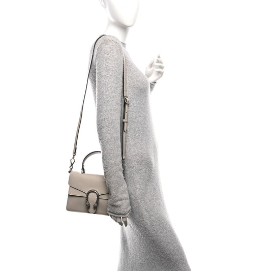 Crinkled Patent Small Dionysus Top Handle Bag Sphinx