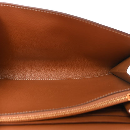 Evercolor Cavale Constance Long Wallet To Go Gold Multicolor