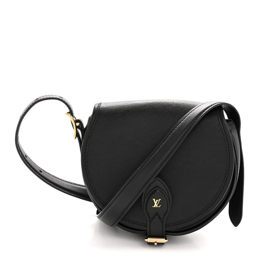 Calfskin Tambourin Black