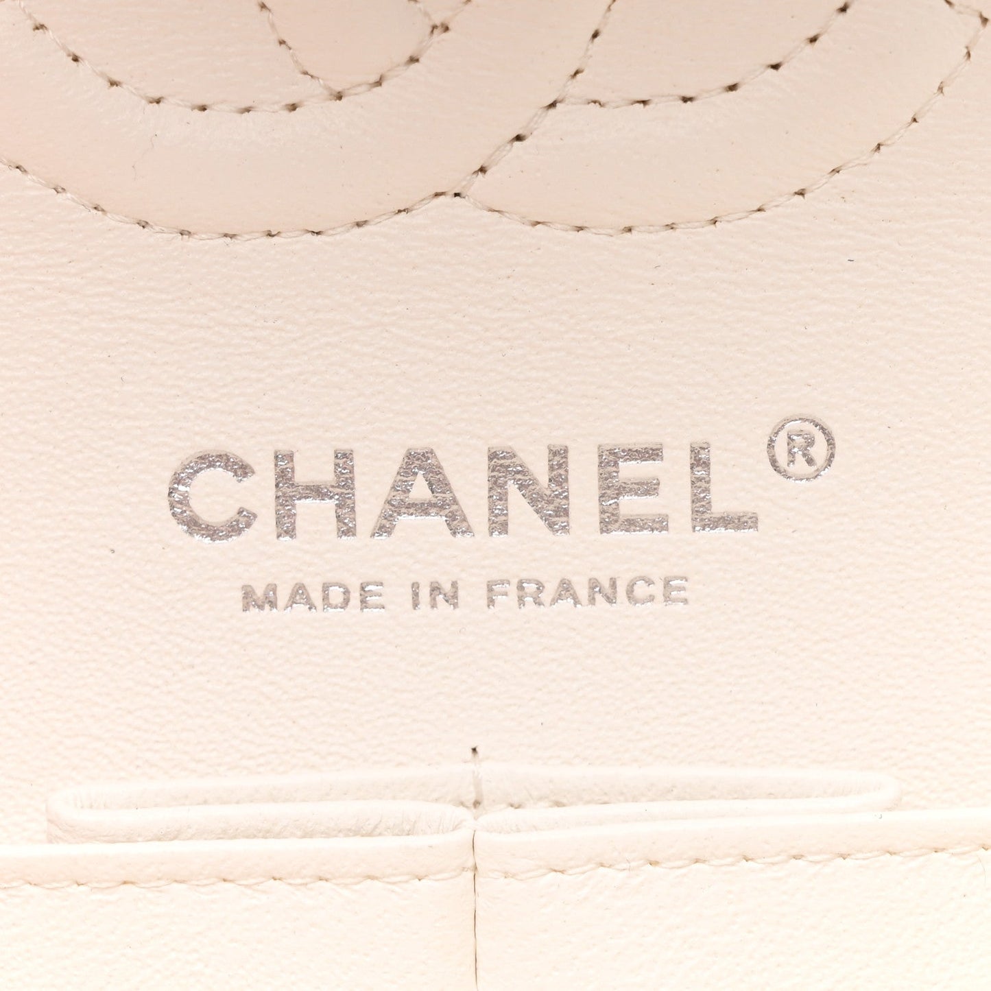 Caviar Quilted Small Double Flap White