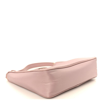 Re-Nylon Saffiano Mini Re-Edition 2005 Bag Alabastro