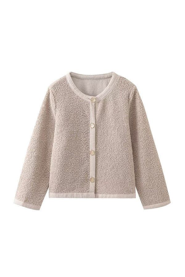 Chaqueta elegante de forro polar