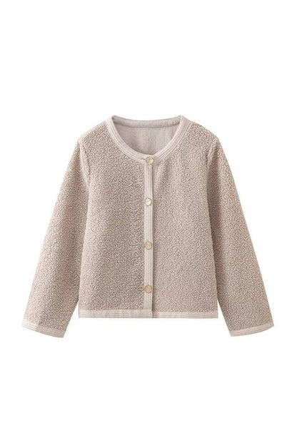 Chaqueta elegante de forro polar