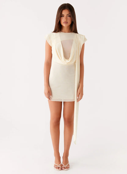 Felipe Mini Dress - Yellow