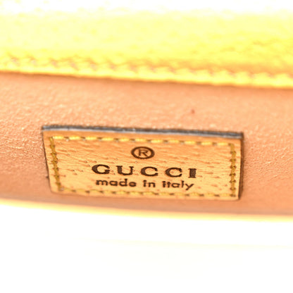 Metallic Calfskin Super Mini Dionysus Shoulder Bag Gold