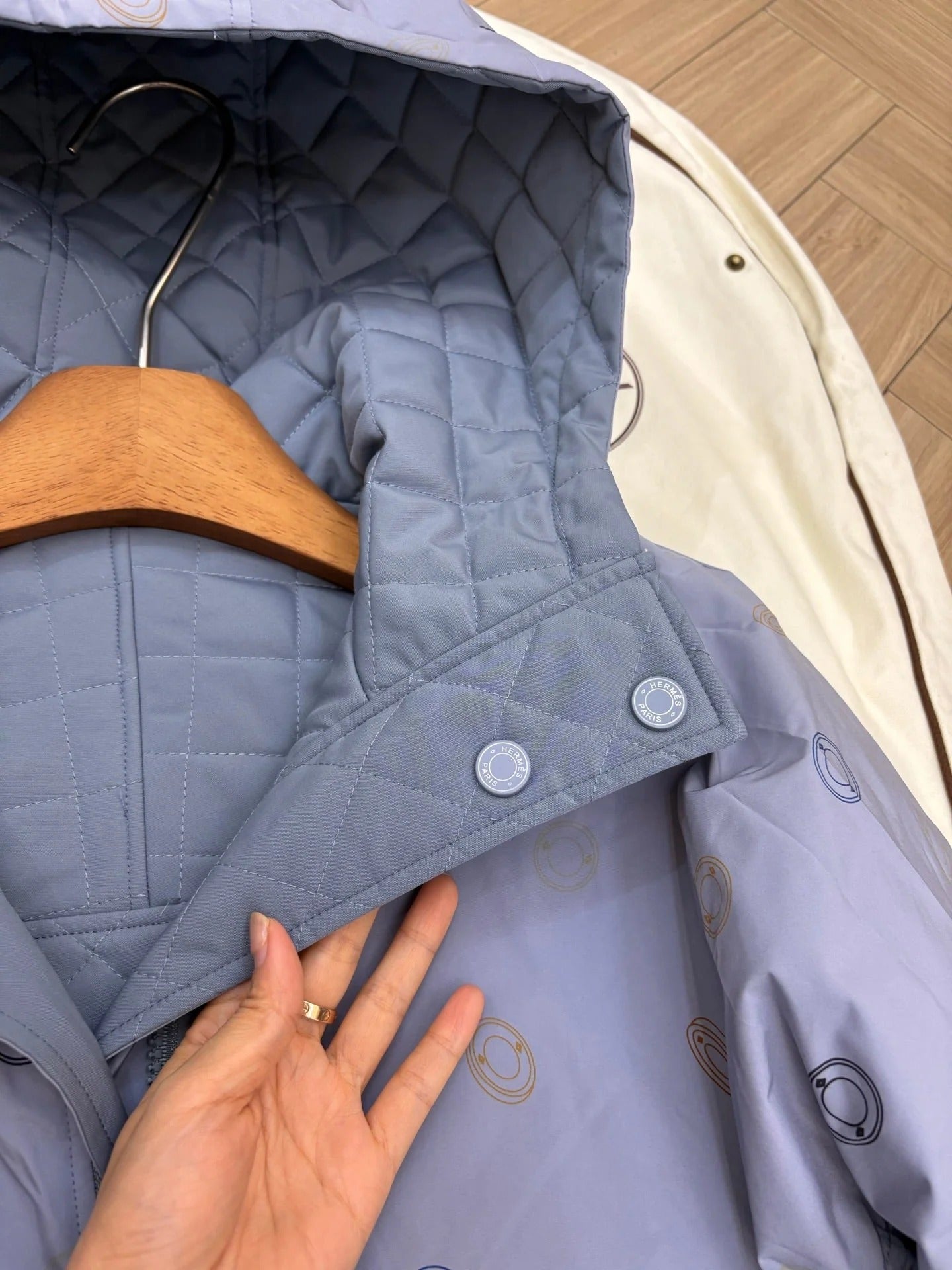 HERMES 25S REVERSIBLE JACKET 076